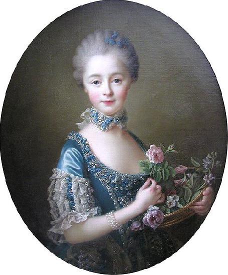Francois-Hubert Drouais Lady Amelia Darcy, 9th Baroness Conyers